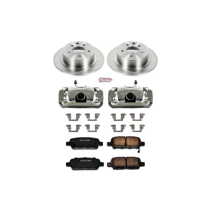PowerStop Rear Brake Kit with Calipers | 2010–2012 Nissan Altima (KCOE098A)