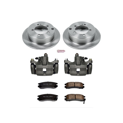 PowerStop Rear Autospecialty Brake Kit with Calipers | 1995–2005 Chrysler Sebring (KCOE1203)