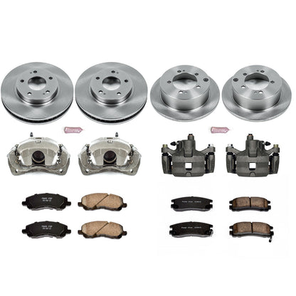 PowerStop Front & Rear Autospecialty Brake Kit with Calipers | 2001–2005 Chrysler Sebring (KCOE1683)
