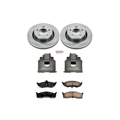 PowerStop Front Autospecialty Brake Kit with Calipers | 1999–2002 Chrysler 300M (KCOE1700)