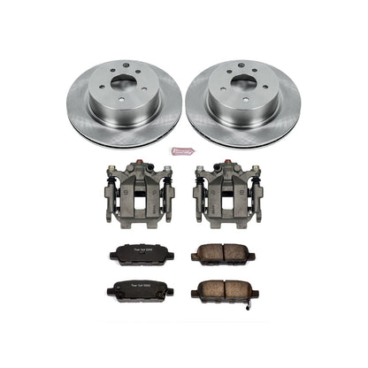 PowerStop Rear Autospecialty Brake Kit with Calipers | 2009–2014 Nissan Maxima (KCOE179C)