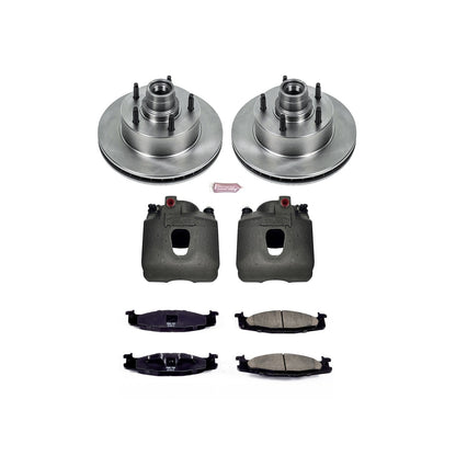 PowerStop Front Autospecialty Kit w/Calipers | 1994–1996 Ford F-150 (KCOE1831)