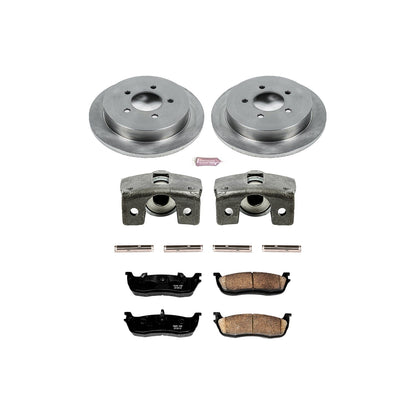 PowerStop Rear Brake Kit with Calipers | 2000–2002 Ford Expedition (KCOE1913)