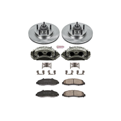 PowerStop Front Autospecialty Kit with Calipers | 2003 Ford F-150 (KCOE1914)