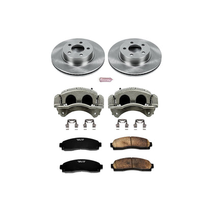 PowerStop Front Autospecialty Brake Kit with Calipers | 2001–2003 Ford Explorer Sport (KCOE1923)