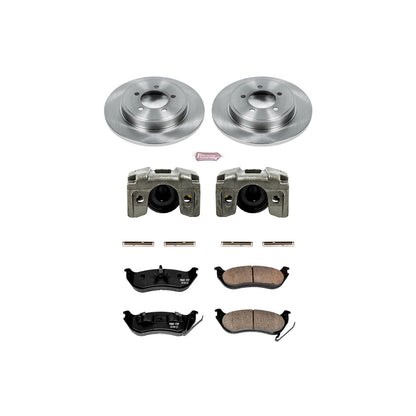 PowerStop Rear Autospecialty Brake Kit with Calipers | 2006–2010 Ford Explorer (KCOE1929)