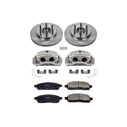 PowerStop Front Autospecialty Kit with Calipers | 2004 Ford F-150 (KCOE1939)
