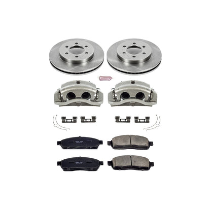 PowerStop Front Autospecialty Kit with Calipers | 2004 Ford F-150 (KCOE1943)
