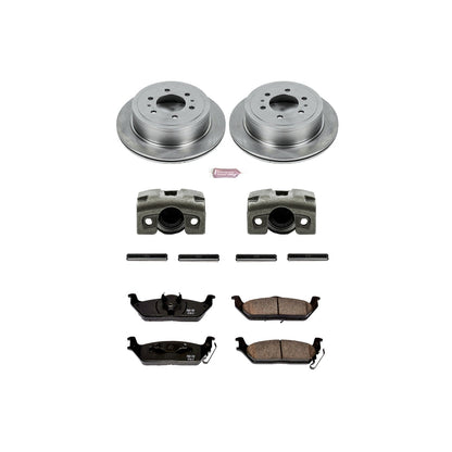 PowerStop Rear Brake Kit with Calipers | 2004–2011 Ford F-150 (KCOE1950)