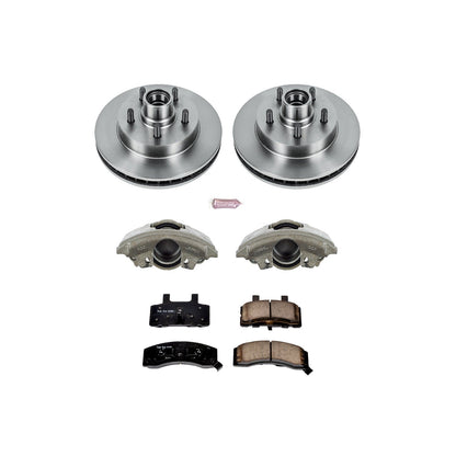 PowerStop Front Autospecialty Kit with Calipers | 1998–1999 GMC Yukon (KCOE1991)