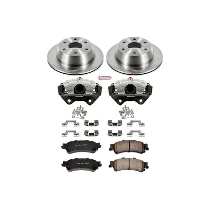 PowerStop Rear Autospecialty Brake Kit with Calipers | 2003–2005 Chevrolet Astro (KCOE2018)
