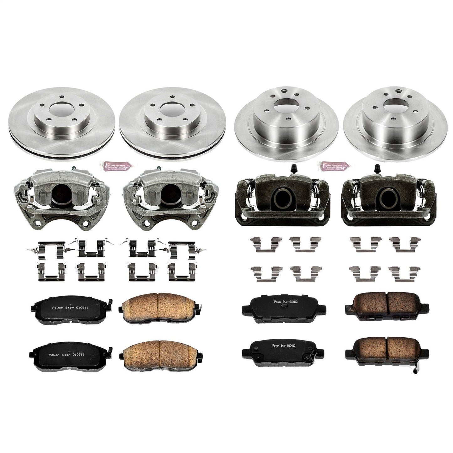 PowerStop Brake Kit | 2002–2006 Nissan Altima (KCOE2283)