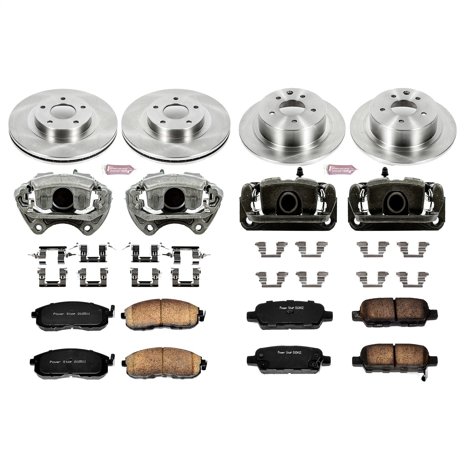 PowerStop Brake Kit | 2002–2006 Nissan Altima (KCOE2283)