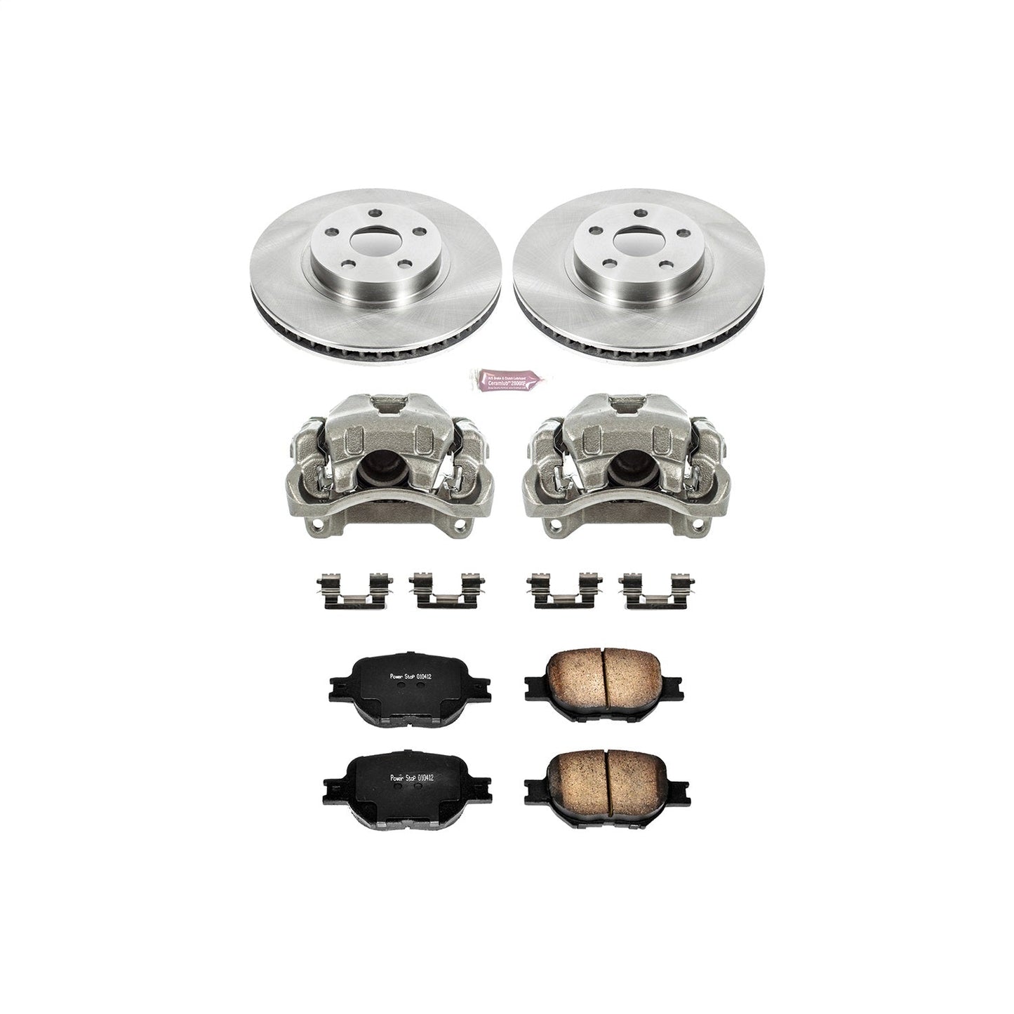 PowerStop Brake Kit | 2005–2010 Scion tC (KCOE2313)