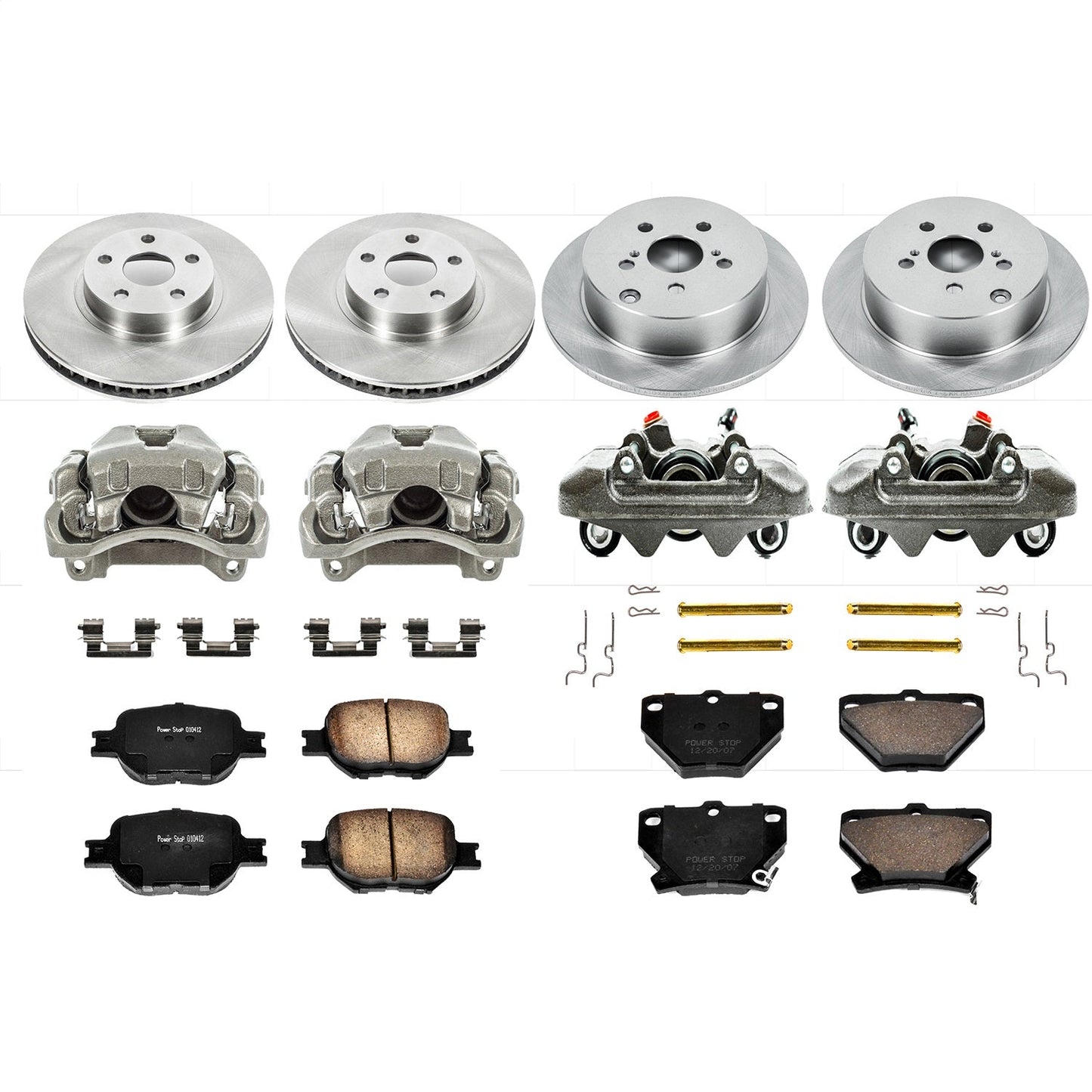 PowerStop Brake Kit | 2003–2005 Toyota Celica (KCOE2314A)