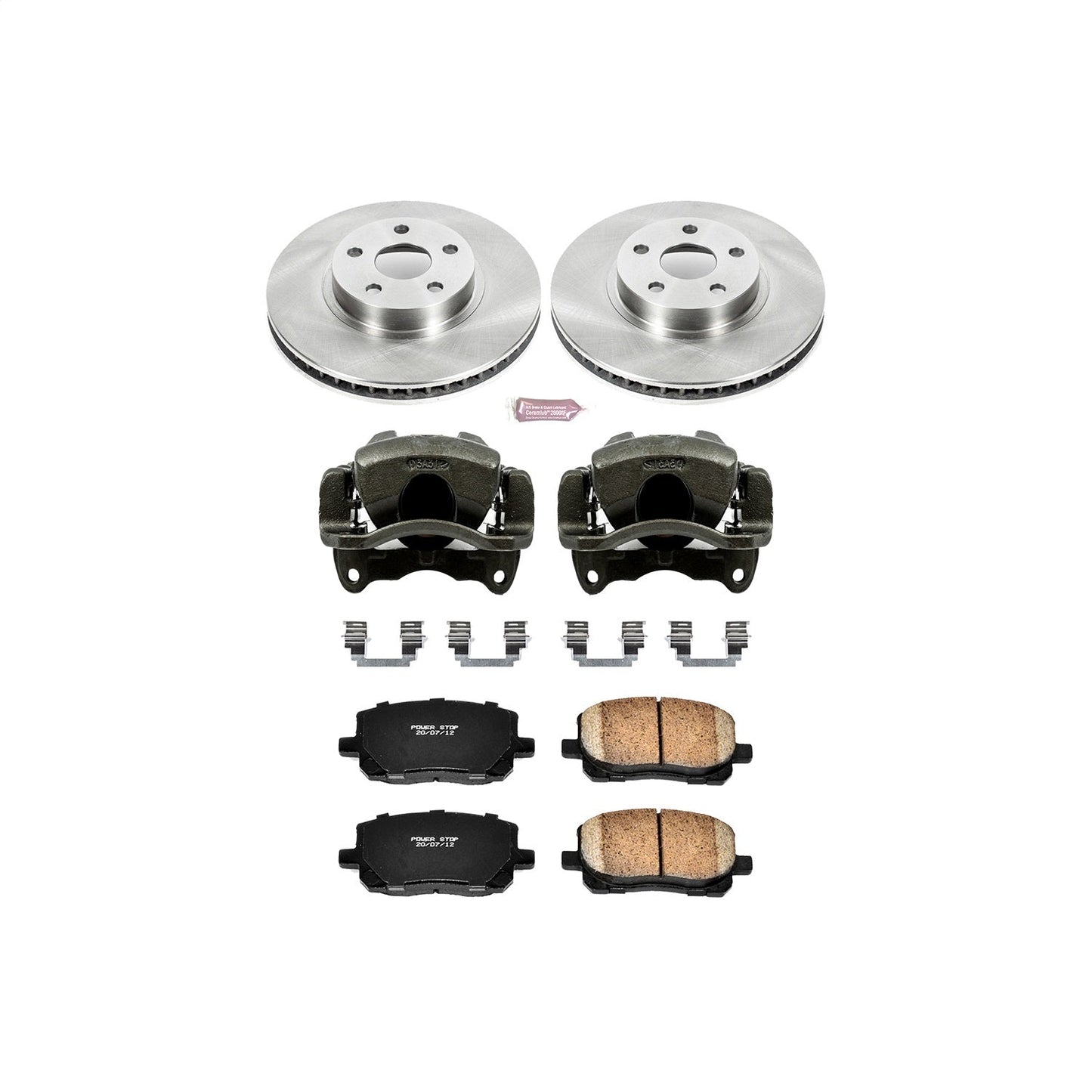 PowerStop Brake Kit | 2003–2008 Pontiac Vibe (KCOE2316)