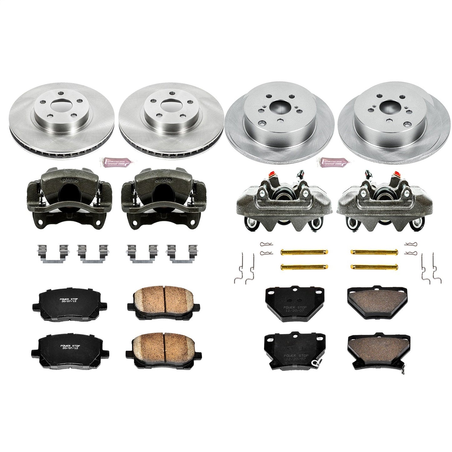 PowerStop Brake Kit | 2003–2006 Pontiac Vibe (KCOE2317)