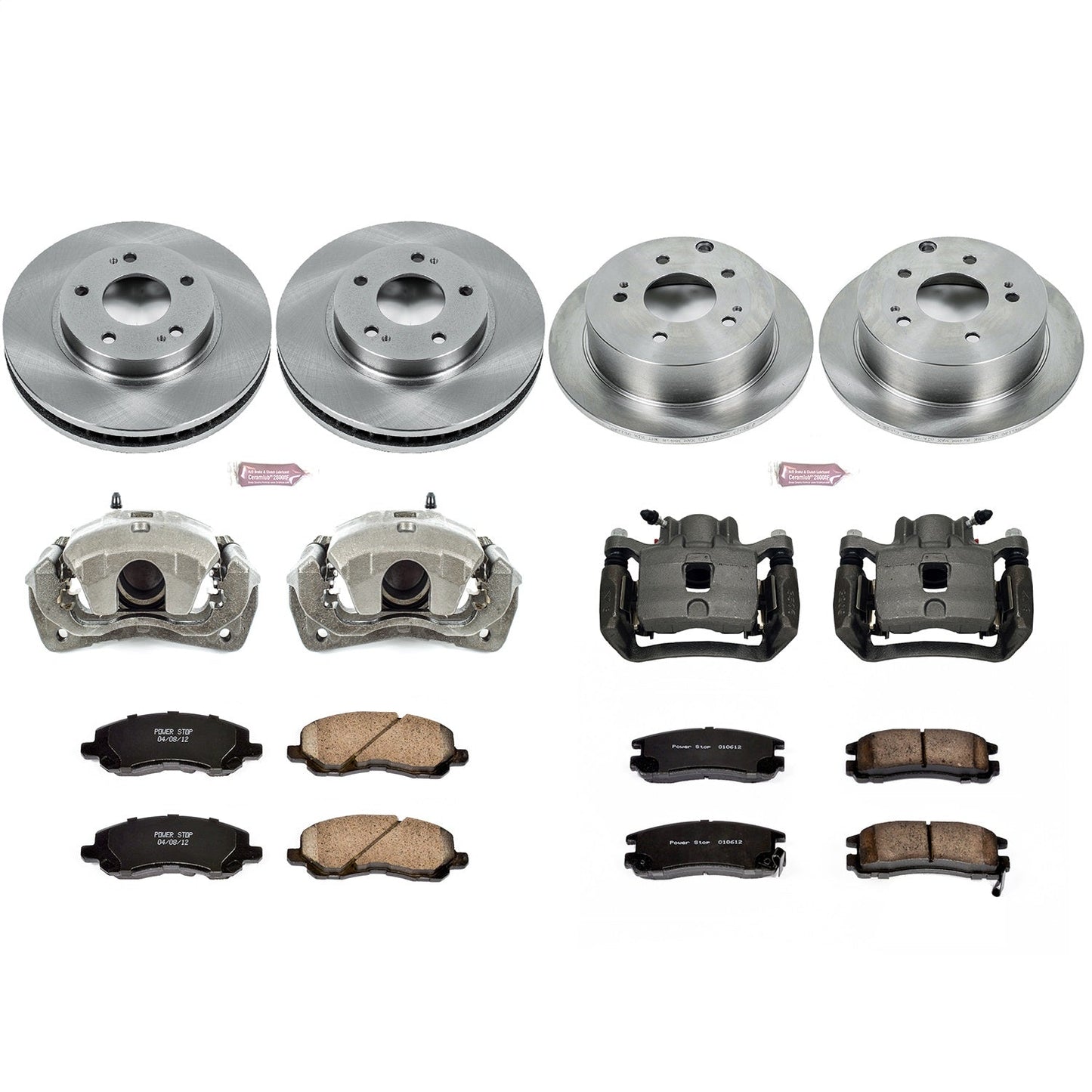 PowerStop Brake Kit | 2004–2012 Mitsubishi Galant (KCOE2395)