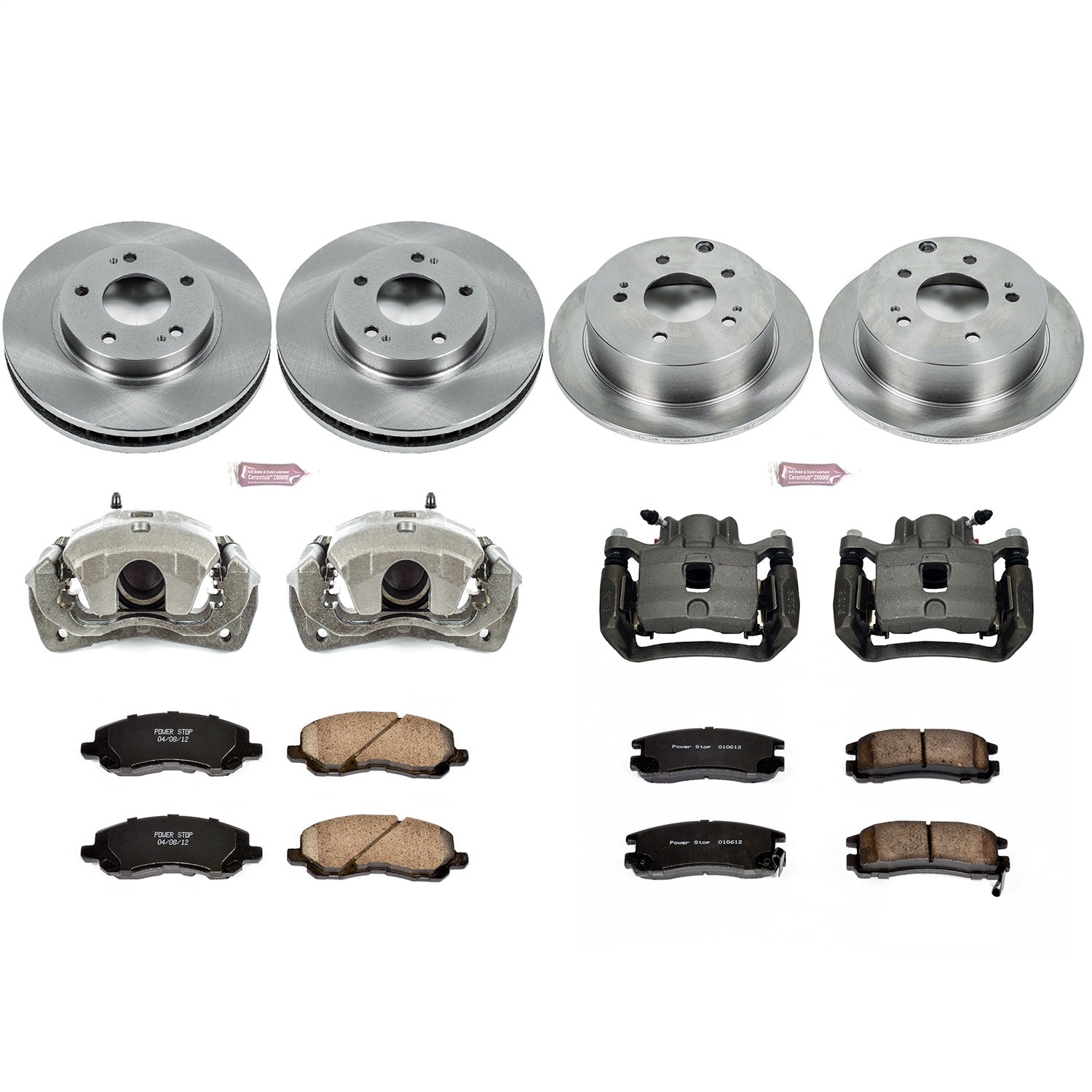 PowerStop Brake Kit | 2004–2012 Mitsubishi Galant (KCOE2395)