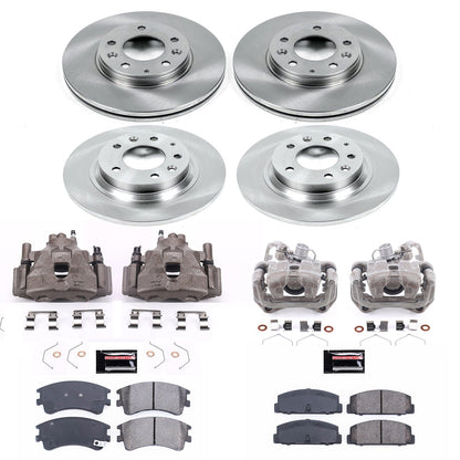 PowerStop Front & Rear Autospecialty Brake Kit with Calipers | 2003–2005 Mazda 6 (KCOE2449)