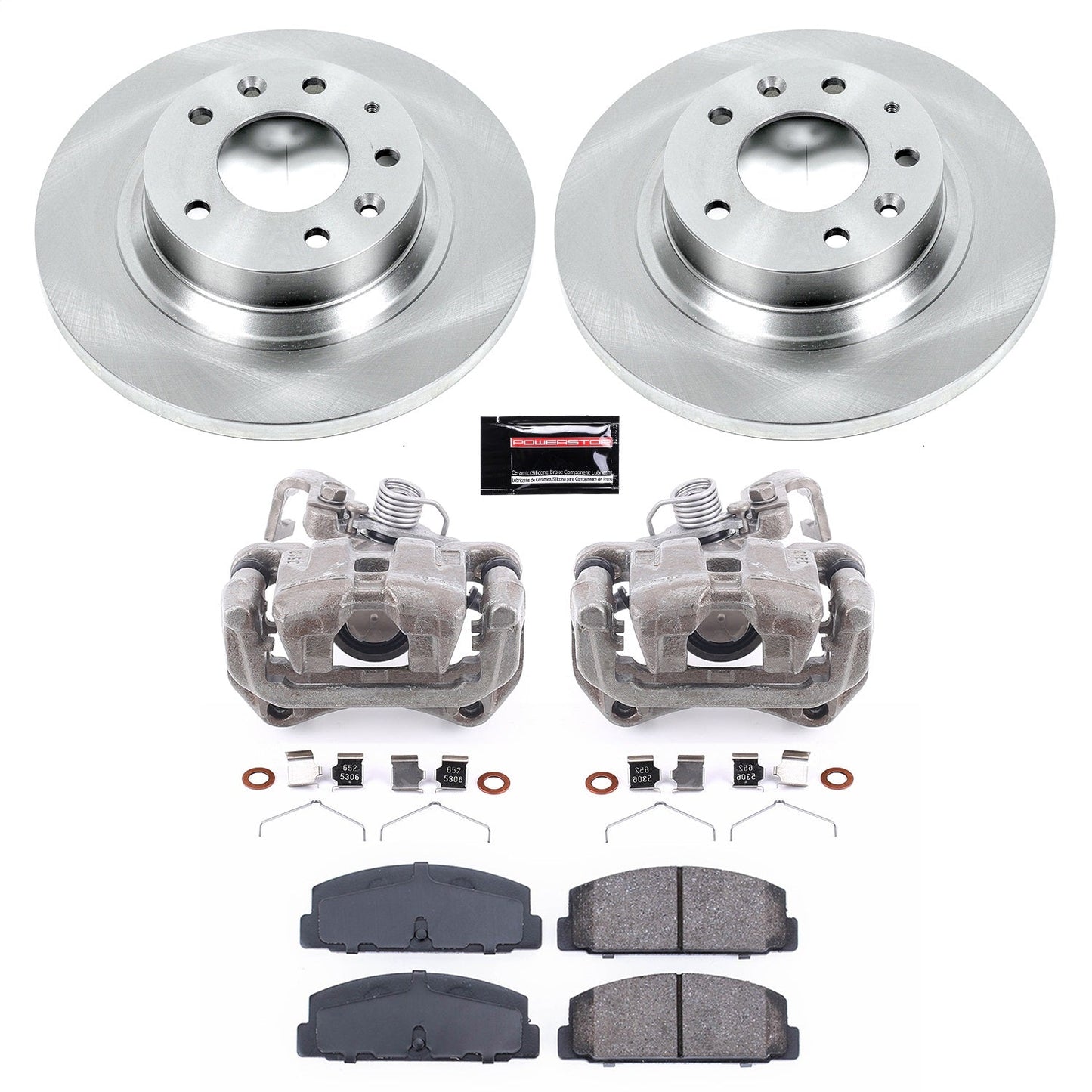 PowerStop Brake Kit | 2003–2005 Mazda 6 (KCOE2452)
