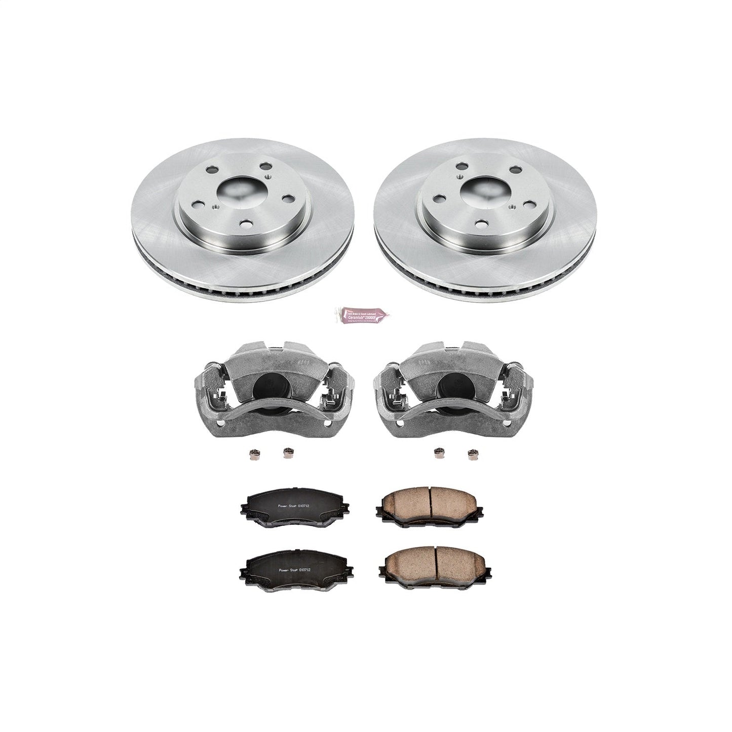 PowerStop Brake Kit | 2010–2012 Lexus HS250h (KCOE258)
