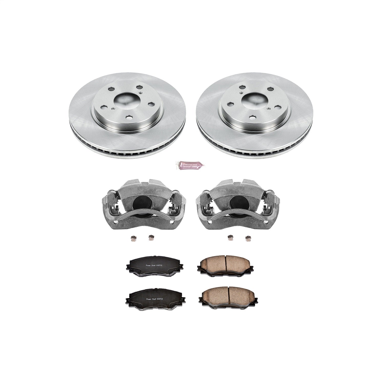 PowerStop Brake Kit | 2010–2012 Lexus HS250h (KCOE258)
