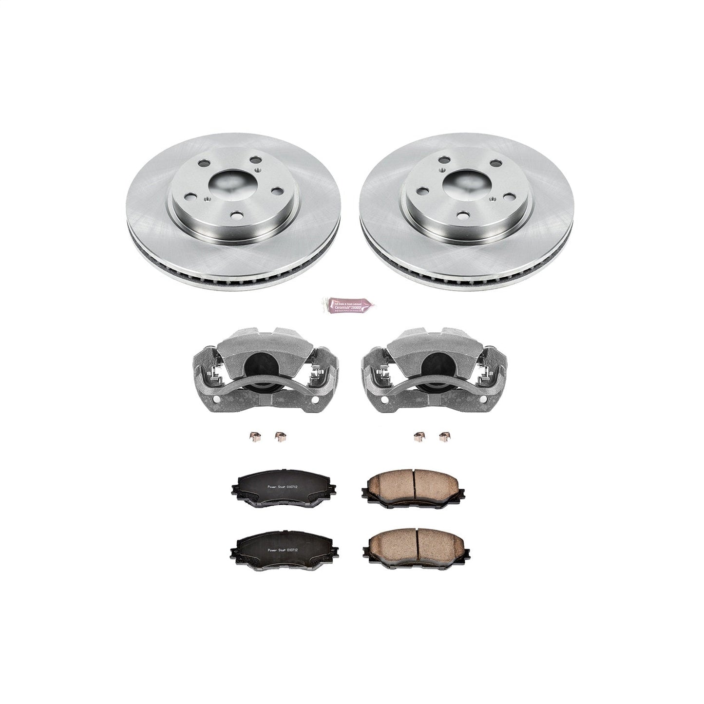 PowerStop Brake Kit | 2010–2012 Lexus HS250h (KCOE258A)