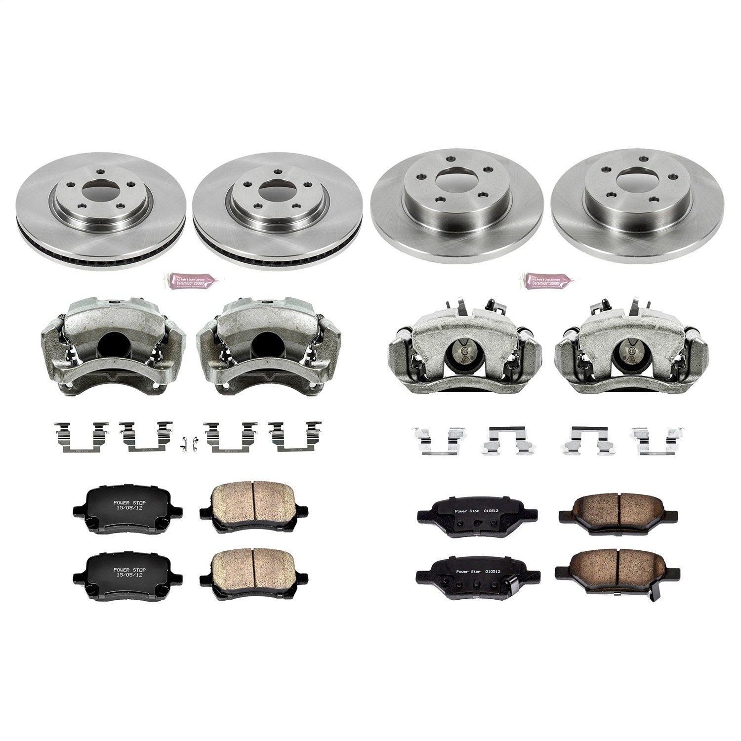 PowerStop Brake Kit | 2009–2012 Chevrolet Malibu (KCOE2731A)