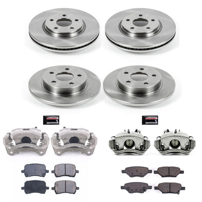 PowerStop Brake Kit | 2009–2010 Pontiac G5 (KCOE2731B)