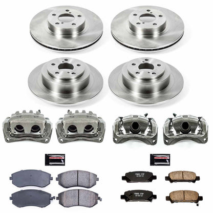 PowerStop Brake Kit | 2002–2004 Subaru Legacy (KCOE2750)