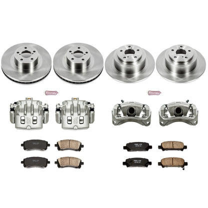 PowerStop Brake Kit | 2001 Subaru Legacy Front & Rear (KCOE2752)