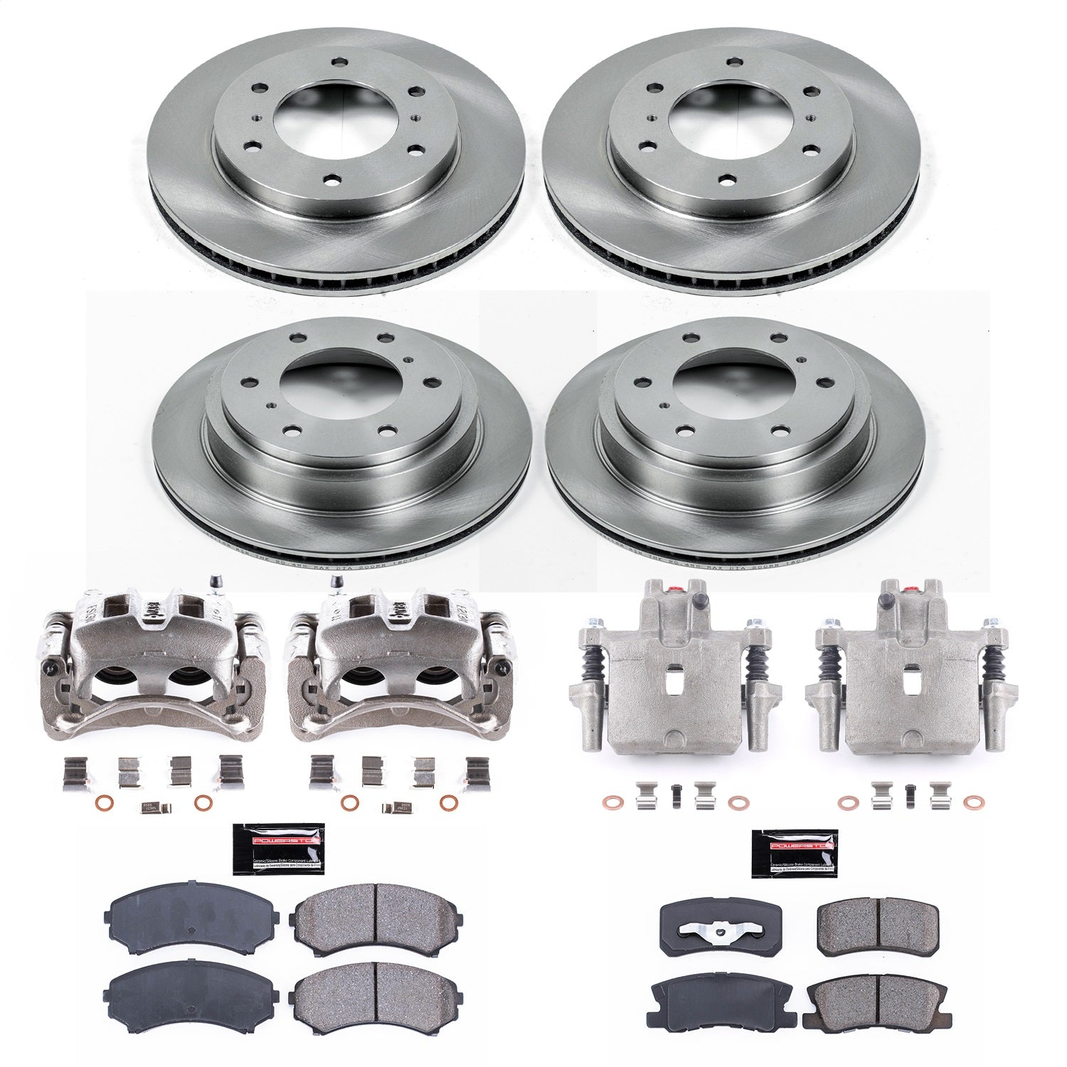 PowerStop Brake Kit | 2001–2006 Mitsubishi Montero (KCOE2755)