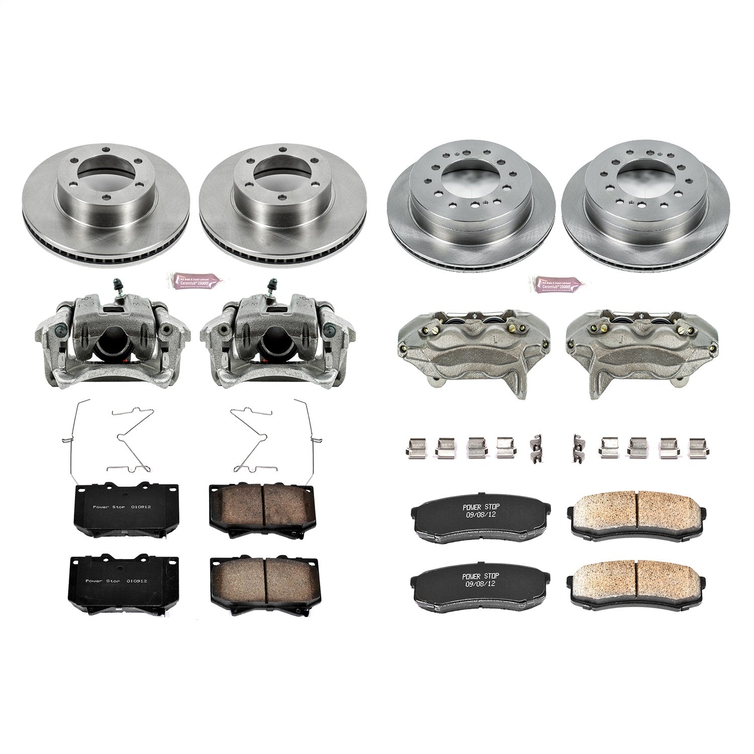 PowerStop Autospecialty Kit | 2001–2002 Toyota Sequoia (KCOE2756)