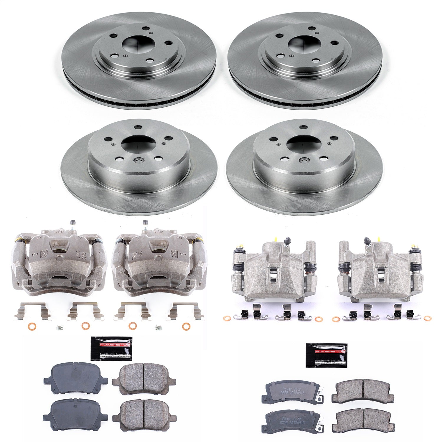 PowerStop Brake Kit | 1999–2001 Lexus RX300 (KCOE2774)