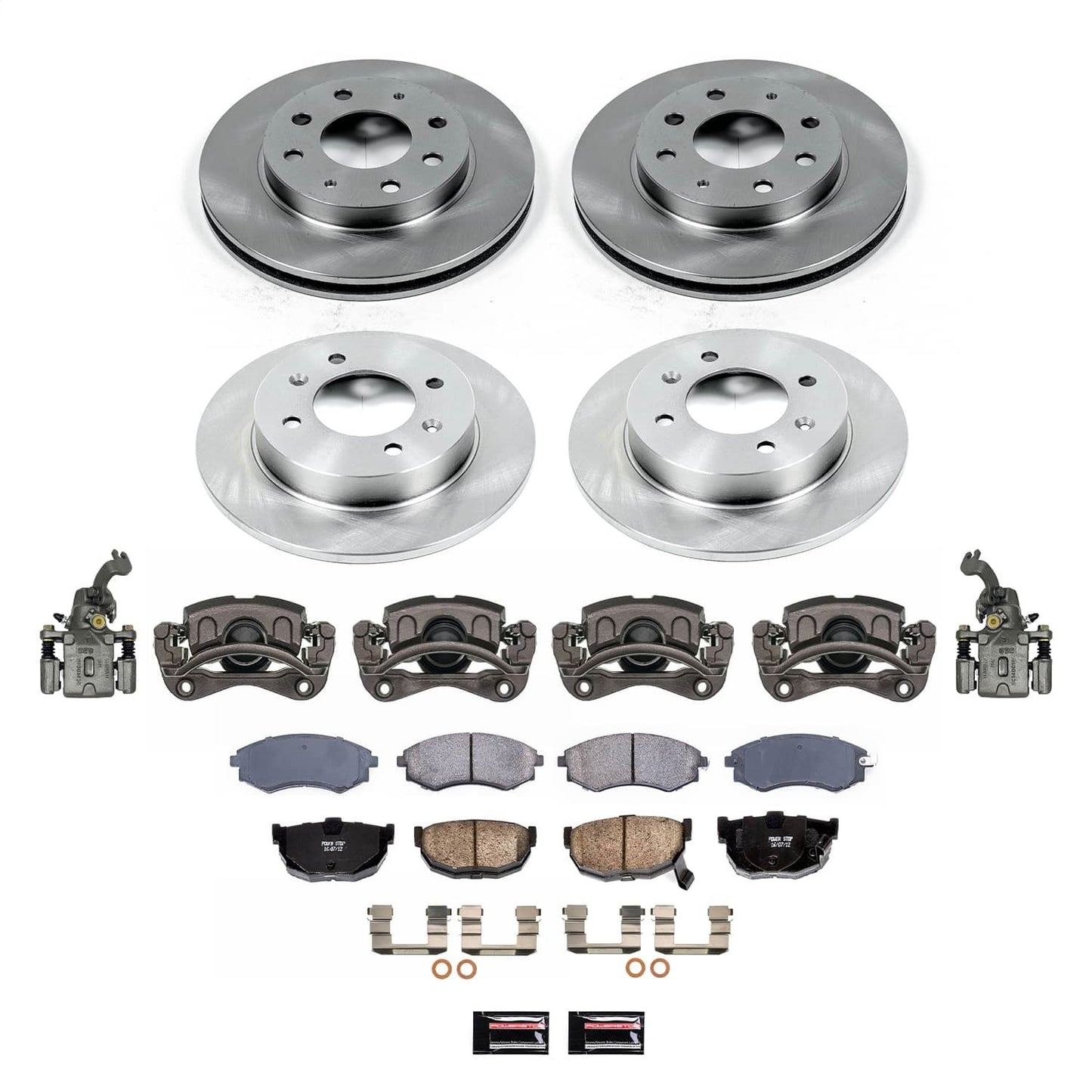 PowerStop Autospecialty Kit | 2005–2006 Hyundai Elantra (KCOE2778A)