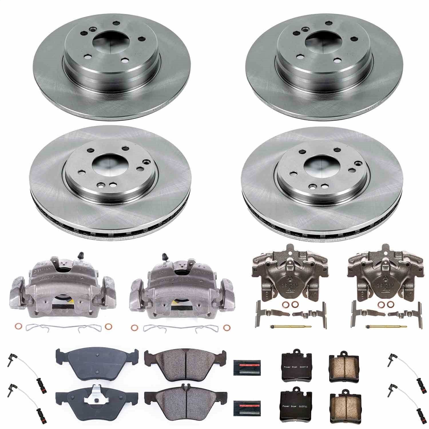 PowerStop Brake Kit | 2000–2002 Mercedes-Benz CLK320 (KCOE2786)
