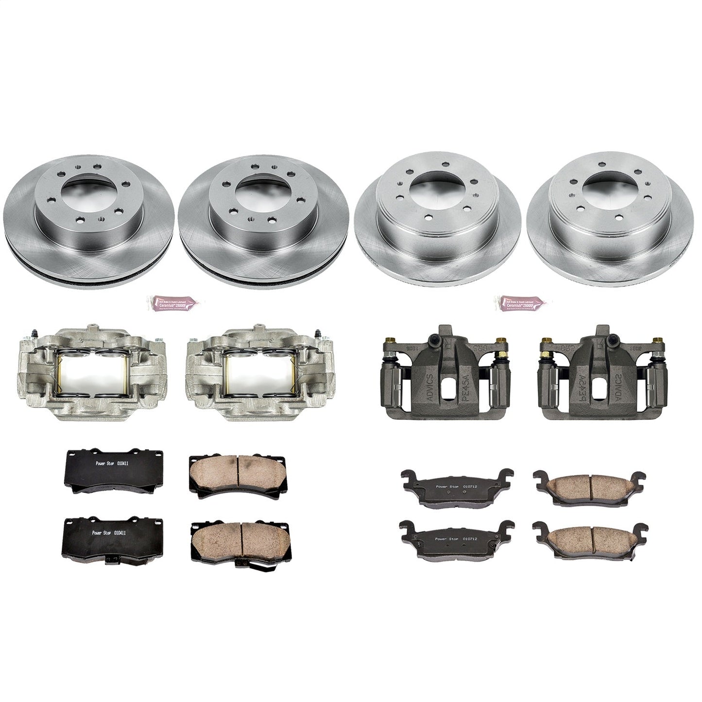 PowerStop Autospecialty Kit | 2006–2010 Hummer H3 (KCOE2820)