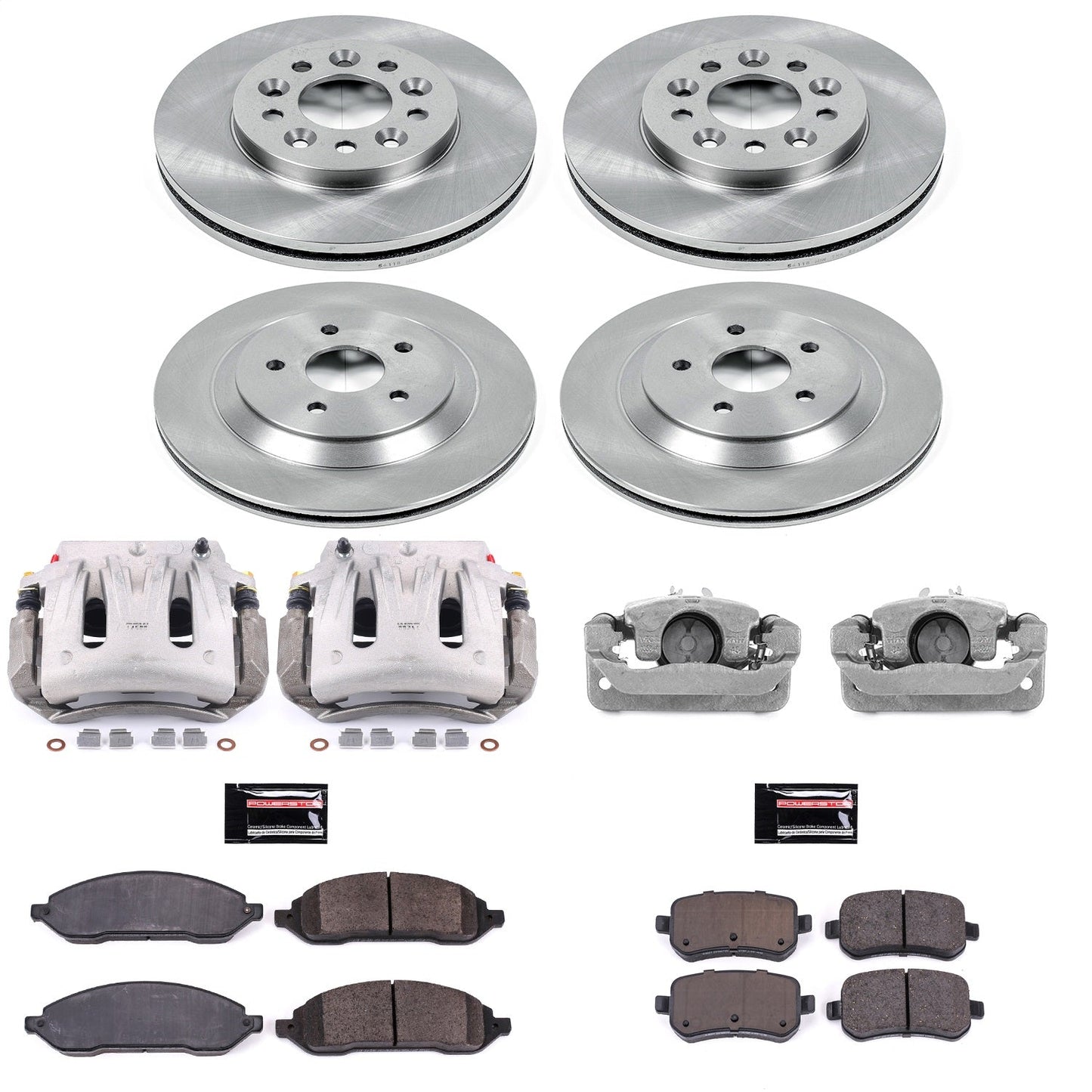PowerStop Brake Kit | 2004–2007 Ford Freestar (KCOE2828)