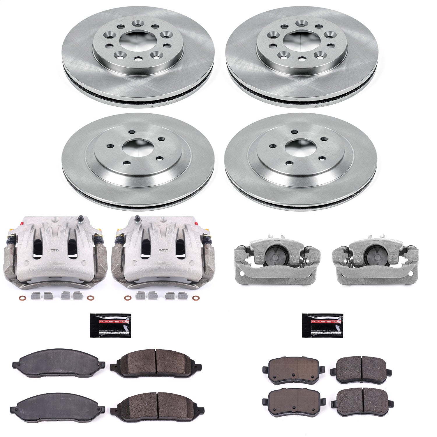 PowerStop Brake Kit | 2004–2007 Ford Freestar (KCOE2828)