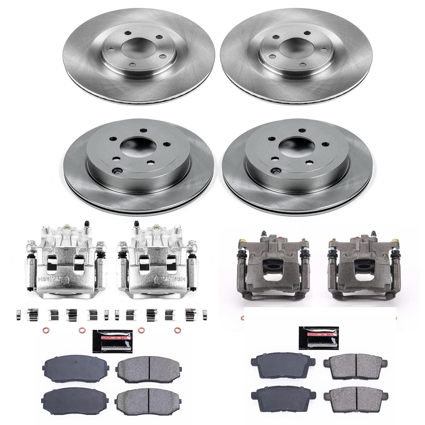 PowerStop Autospecialty Kit | 2007–2010 Ford Edge (KCOE2829)