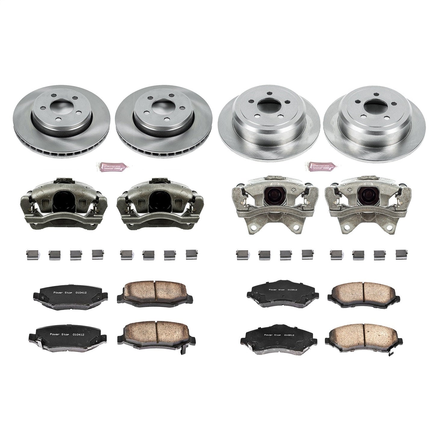 PowerStop Brake Kit | 2007–2011 Dodge Nitro (KCOE2832A)