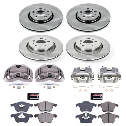 PowerStop Autospecialty Kit | 2003–2014 Volvo XC90 (KCOE2835)