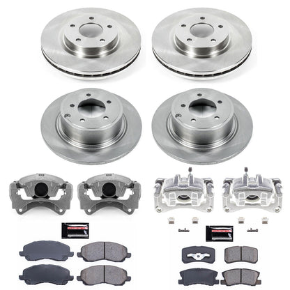 PowerStop Brake Kit | 2008–2016 Mitsubishi Lancer (KCOE2848B)