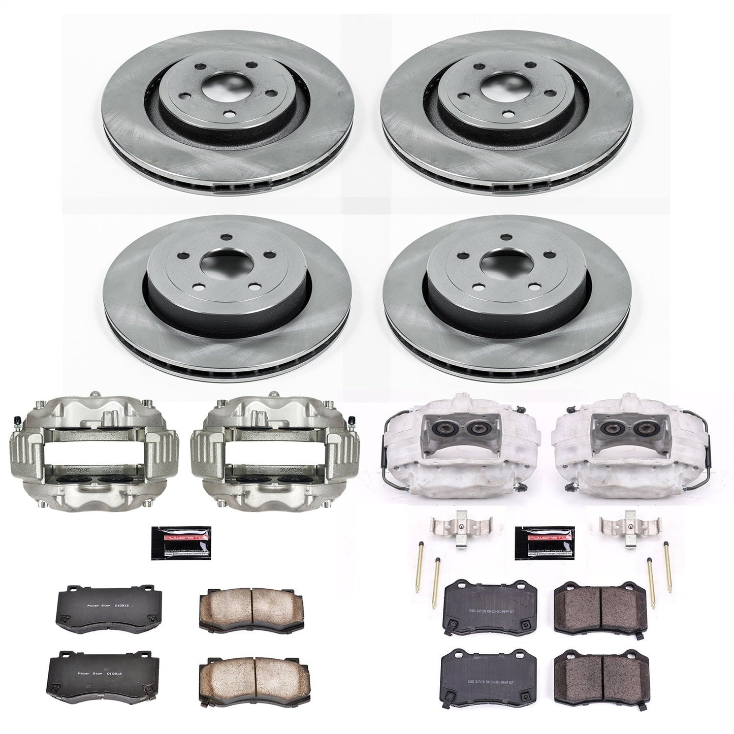 PowerStop Autospecialty Kit | 2006–2010 Jeep Grand Cherokee (KCOE2876)