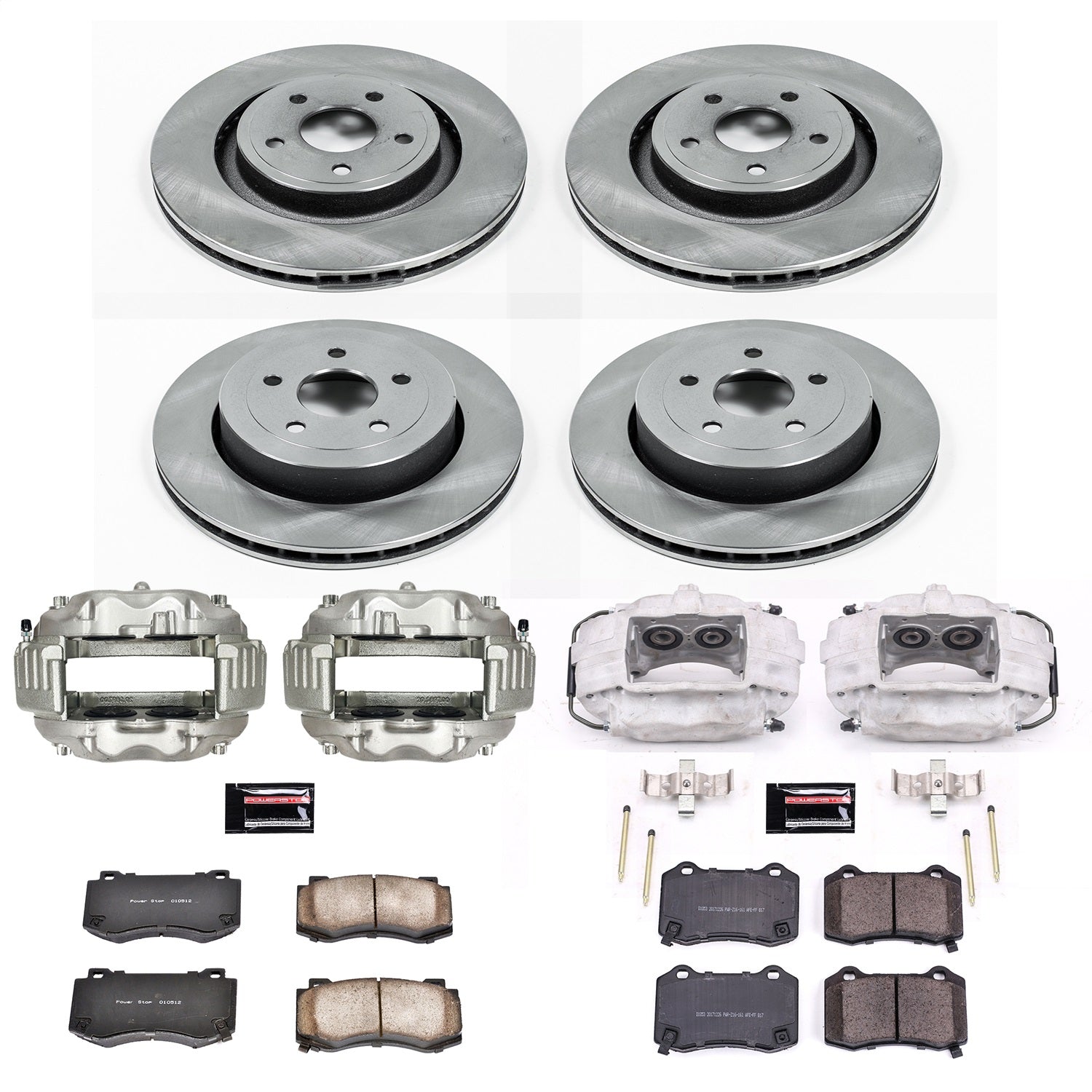 PowerStop Autospecialty Kit | 2006–2010 Jeep Grand Cherokee (KCOE2876)