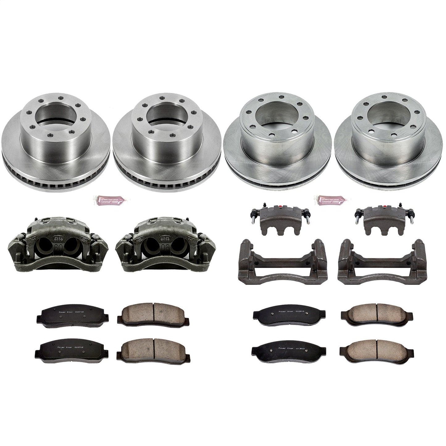 PowerStop Autospecialty Kit | 2007–2008 Ford F-250 Super Duty (KCOE2895)