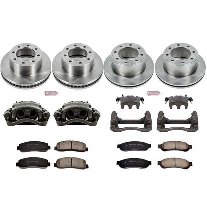 PowerStop Autospecialty Kit | 2007–2008 Ford F-250 Super Duty (KCOE2895)