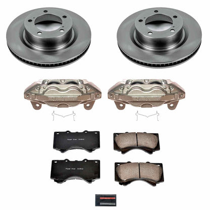 PowerStop Front Autospecialty Kit | 2015–2021 Toyota Tundra (KCOE2952B)
