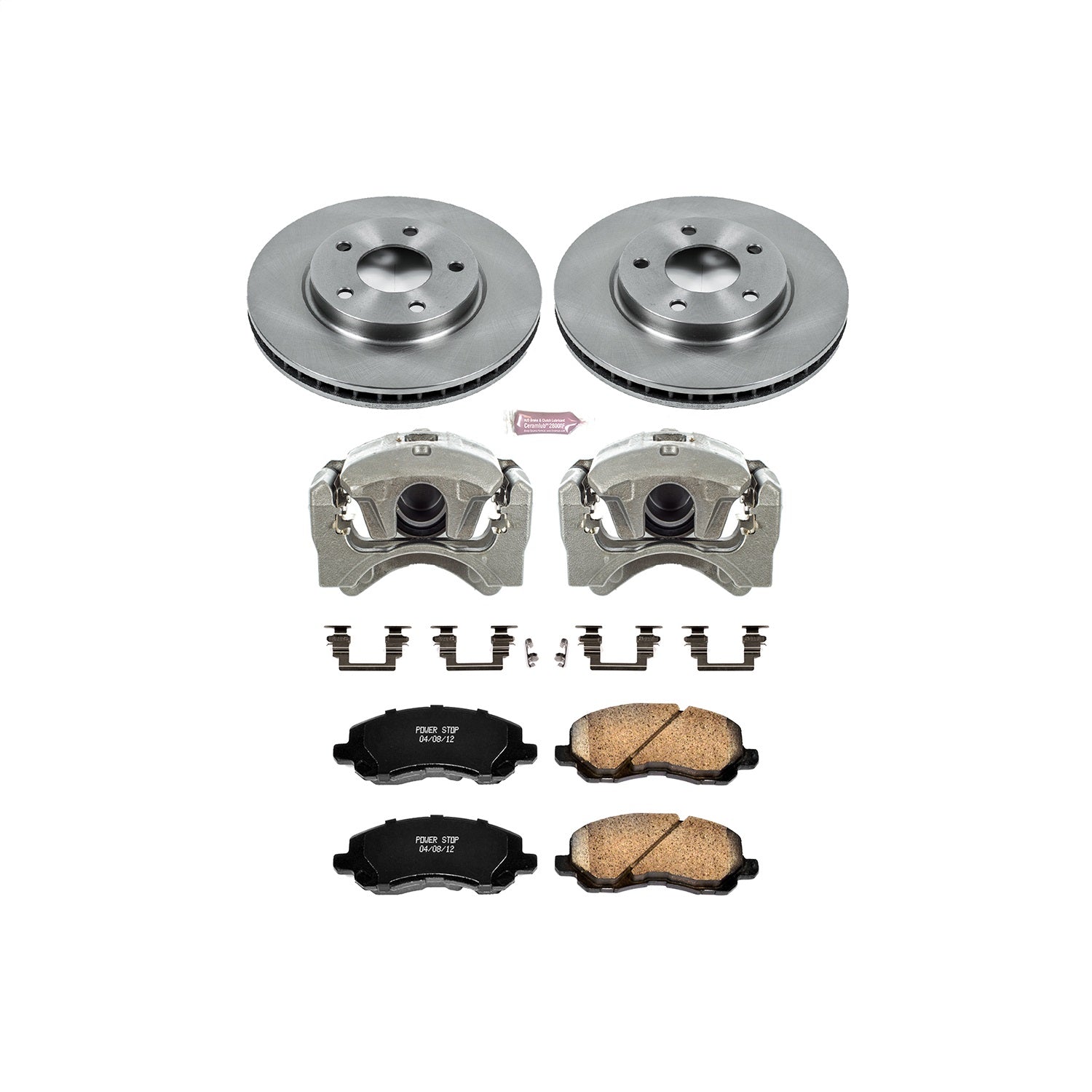 PowerStop Brake Kit | 2007–2012 Dodge Caliber (KCOE2992)